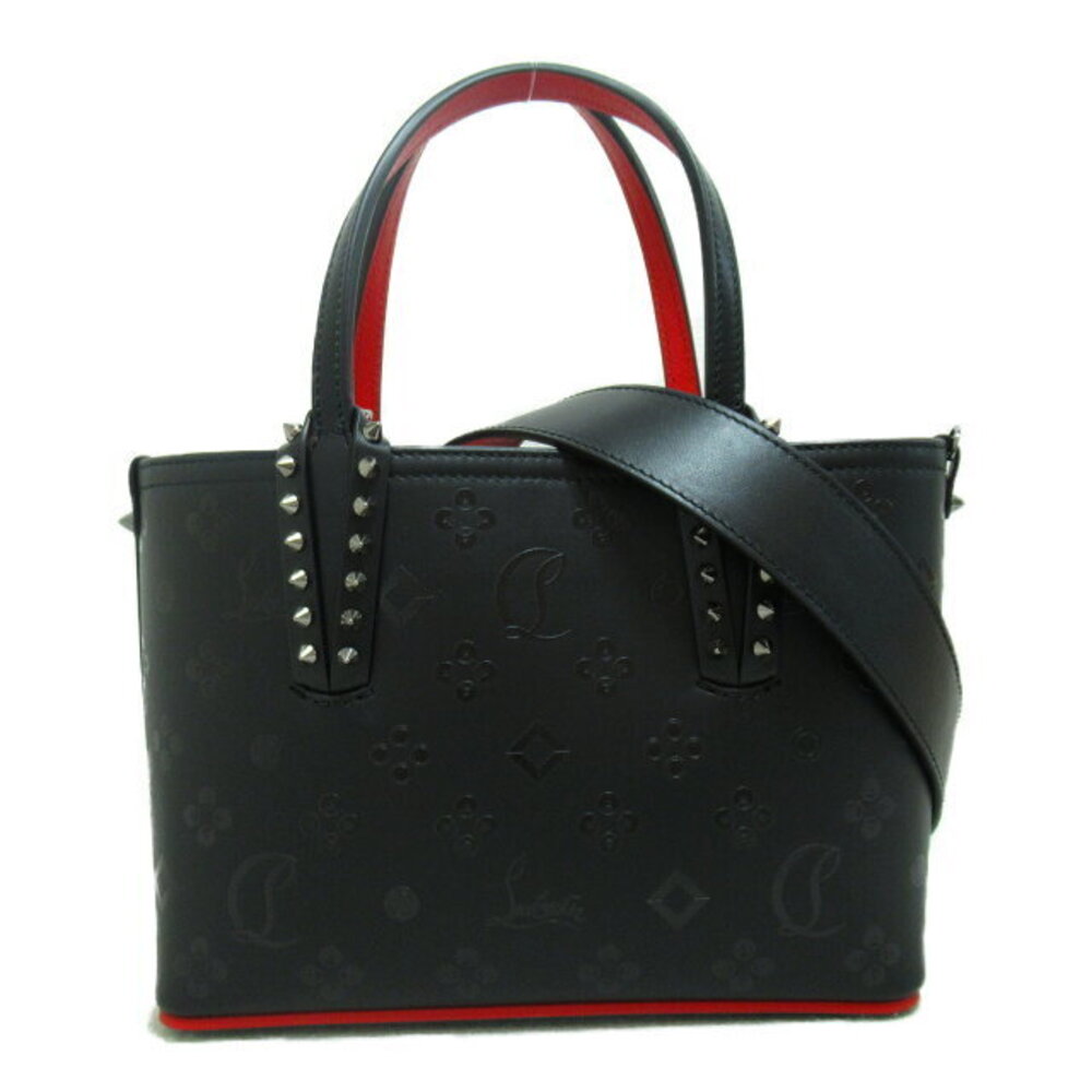 Christian Louboutin Kabata Tote Bag Calfskin Leather Black